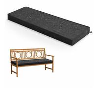 WLXFF Cojines Banco Exterior con Ribetes 5cm Grosor, Impermeables y Antideslizantes, Almohadilla Lavable Multiusos para Jardín, Terraza y Columpio
