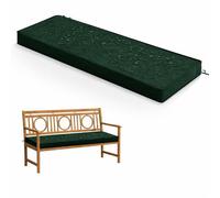 WLXFF Cojines Banco Exterior con Ribetes 5cm Grosor, Impermeables y Antideslizantes, Almohadilla Lavable Multiusos para Jardín, Terraza y Columpio