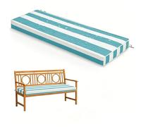 WLXFF Colchoneta Banco Exterior Espuma Alta Densidad, 5 cm de Grosor, Antideslizante e Impermeable, Apto para Sillas, Banco de Madera y Palets