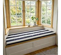 WLXFF Colchoneta de Banco Exterior, Espuma Alta Densidad 50D, 5 cm de Grosor, Impermeable Antideslizante, Fácil de Limpiar para mobiliario de jardín