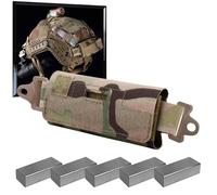 WLXW Bolsa Contrapeso Casco Táctico Bolsa Contrapeso Cascos Caza, Combate CS Accesorios Cascos Airsoft(CP)