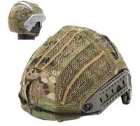 WLXW Funda Tela Casco Táctico para Cascos Combate Similares Tela Malla Especial 2 En 1 Casco Equipo Caza CS Airsoft