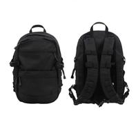 WLXW Mochila Táctica Asalto For Exteriores, Chaleco Acoplable, Placa Trasera Ataque, Mochila Modular Multifuncional For CS, Caza, Airsoft, Juegos Guerra, Paintball Equipo(XPAC-BK)