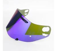 WLYGUO Visera Casco de Motocicleta para ARAI Tour CROSS3 TX3 XD4, Visera Tintada Accesorios de Repuesto, Anti UV Anti Fog Anti Scratch Visera de Lente,Normal-C Blue Plating