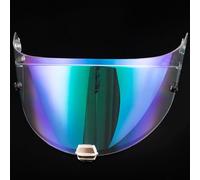 WLYGUO Visera Casco de Motocicleta para HJC HJ-26 Rpha-11 Pro Rpha-70 St, Visera Tintada Accesorios de Repuesto, Anti UV Anti Fog Anti Scratch Visera de Lente,Normal-L Aurora Green