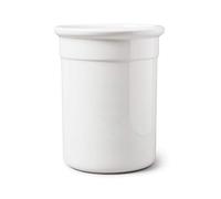 WM Bartleet & Sons 1750 Olla de Porcelana Tradicional Grande Estilo clásico para Utensilios de Cocina, 17,5 cm, Color Blanco, Talla única