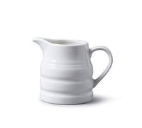 WM Bartleet & Sons 1750 T359 - Jarra tradicional de porcelana (135 ml), color blanco