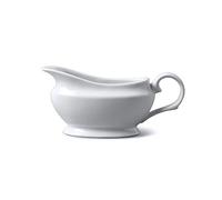 WM Bartleet & Sons 1750 T404 Salsera tradicional de porcelana, Blanco, 114ml