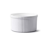 WM Bartleet & Sons - Plato para soufflé, de porcelana, tradicional, profesional, color blanco, Blanco, 14 cm