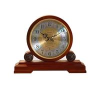 wM6cT3hU Reloj de Mesa Reloj de Mesa Madera for Sala Estar, Reloj Escritorio Retro Chino con Timbre Musical Punto Entero, for Dormitorio, Estante