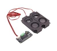 WM8960 Stereo Audio Codec Hat with 0.96" OLED, Audio Playback & Recording Expansion Board, 3.5mm Headphone Jack, Dual MEMS Microphones, Speaker Terminals, Compatible with Raspberry Pi