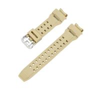 WMAMBZNDHP Correa De Camuflaje Apta For Casio Fit For G-Shock G-9200 GW-9200 9101 9102 9110 9125 Pulsera De Reloj Deportivo Resistente Al Agua De Goma De Resina For Hombres(Khaki)