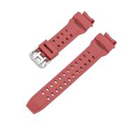 WMAMBZNDHP Correa De Camuflaje Apta For Casio Fit For G-Shock G-9200 GW-9200 9101 9102 9110 9125 Pulsera De Reloj Deportivo Resistente Al Agua De Goma De Resina For Hombres(Red)