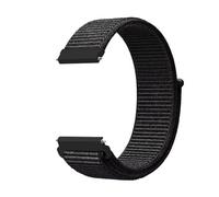 WMAMBZNDHP Correa De Nailon De 16 Mm, 18 Mm, 20 Mm, 22 Mm, Compatible Con Garmin Fit For Forerunner 255S Band Fit For Garmin Fit For Venu 2, Accesorios De Pulsera Aptos For Pulsera Forerunner 255(Blac