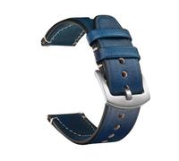 WMAMBZNDHP Correa De Reloj Apta For Seiko Apta For Correas De Reloj Snxs79 For Hombres Y Mujeres Aptas For Rolex 18mm 20mm 22mm Pulsera De Cinturón De Muñeca(Blue-Silver,22mm)