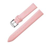 WMAMBZNDHP Correa de reloj Correa de reloj de 12 mm, 14 mm, 16 mm, 18 mm, 20 mm y 22 mm con hebilla plateada(Pink,16mm.-0.62in)