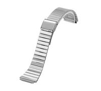 WMAMBZNDHP Correa De Reloj De Metal Vintage Apta For Casio Fit For SGW400 F91W F84 F105/108/A158/168 AE1200/1300 Pulsera De Acero Inoxidable De 18mm(Type3 silver,18mm)