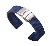 WMAMBZNDHP Correa De Silicona De 18/20/22/24 Mm For Huawei Watch Fit For GT 2/3 Fit For Samsung Fit For Galaxy Fit For Active 2 Pulsera De Pulsera De Liberación Rápida Fit For Amazfit(Blue,22mm)