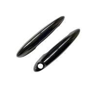 WMAMBZNDHP Etiqueta engomada de la cubierta manija puerta exterior for MINI Cooper en forma for JCW R50 R52 R53 R55 R56 R57 R58 R59 R61 2PCS / SET Accesorios estilo automóvil(Gloss Black)