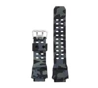 WMAMBZNDHP Fit For Casio Fit For G-SHOCK GW-9400 GW-9300 GW-9200 Correa De Reloj De Resina De Silicona For Hombres Ruber Mud Man Correa De Reloj Correa De Reemplazo Negra Impermeable(Camo black)