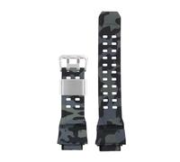 WMAMBZNDHP Fit For Casio Fit For G-SHOCK GW-9400 GW-9300 GW-9200 Correa De Reloj De Resina De Silicona For Hombres Ruber Mud Man Correa De Reloj Correa De Reemplazo Negra Impermeable(Camo black steel)