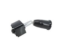 WMAMBZNDHP Portalámparas universal con riel guía E27, rotación de 360 grados, foco LED, base cabezal, 2 cables, casquillo, conversión, blanco y negro(Black)