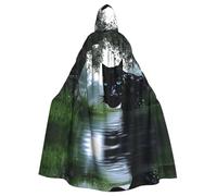 WMASTNjgdA Azure Lurker Unique Darkness Poncho chal - Manta personalizable para mujer, accesorio perfecto para disfraz de Halloween, caballero, Akatsuki y más