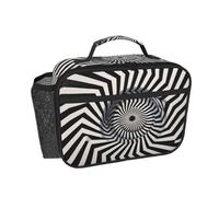 WMASTNjgdA Black Hole Sun - Lonchera aislada con estampado personalizado para mujeres y hombres, correa portátil para llevar alimentos de mano para el trabajo, oficina, mochila enfriadora resistente a