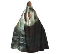 WMASTNjgdA Chal poncho de barco pirata bajo el sol único de la oscuridad, manta personalizable para mujer, accesorio perfecto para disfraz de Halloween, caballero, Akatsuki y más