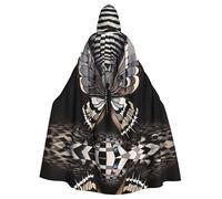 WMASTNjgdA Chal poncho de fantasía con realismo único de oscuridad, manta personalizable para mujer, accesorio perfecto para disfraz de Halloween, caballero, Akatsuki y más