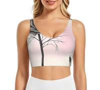 WMASTNjgdA Mysterious Water Giant Rose - Brasier deportivo para mujer, Rosa de punta natural, Small