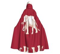 WMASTNjgdA Poncho de la bandera de la soberanía siamesa, chal único de oscuridad, manta personalizable para mujer, accesorio perfecto para disfraz de Halloween, caballero, Akatsuki y más