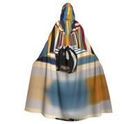 WMASTNjgdA The Void Cat Unique Darkness Poncho chal - Manta personalizable para mujer, accesorio perfecto para disfraz de Halloween, caballero, Akatsuki y más