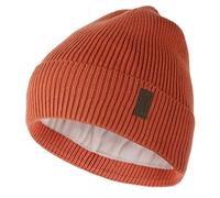 Wmcaps Beanie Hat, para hombre de invierno cálido Unisex sombrero de invierno sombrero de punto elástico de lana suave con puño y grueso forro caliente de regalo para la novia Hombres Mujeres（Naranja）