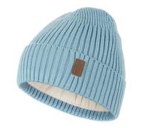Wmcaps Gorro Hombre Invierno, Gorro de Punto Térmico para Hombre, Cálido Gorro Running Mujer Hombre Invierno, Unisex Gorro Regalo Invierno Cortaviento Hombre Forrado y Acolchado(Azul)