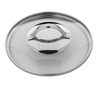 WMF 6051219990 Einh. Tapa de Repuesto con Mango Redondo de 16 cm, Vidrio, Plata
