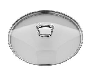 WMF 6051269990 Solo Tapa de Repuesto con Mango Cuadrado de 24 cm, de Cristal.