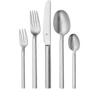 WMF Alteo Cromargan Protect - Cuberteria 60 Piezas 12 Comensales de Acero Inoxidable Cromargan Protect con Acabado Mate, Apto para Lavavajillas