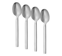 WMF Alteo - Cucharilla café/posrtre Cromargan Acero Inoxidable 18/10 Mate Lavavajillas. (Paquete de 4)