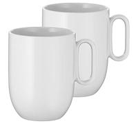 WMF Juego de 2 tazas de café BARISTA blanco blanco