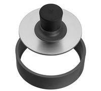 WMF BBQ - Prensa para hamburguesas de 12,5 cm, prensa uniformes para deliciosas hamburguesas,carnes y verduras, acero inoxidable cromargan 18/10, apta para lavavajillas