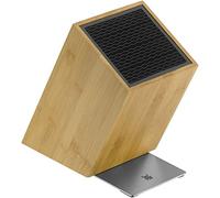 WMF Bloque de Cuchillo Flextec, Bambú, Inclinado, Marrón Claro