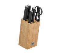 WMF Bloque de cuchillos con 4 cuchillos y tijeras Kineo Acero inoxidable