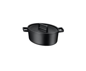 WMF Bräter Oval FLAVOUR 33x26cm Guss/Schwarz negro