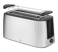 WMF Stelio - Tostadora de Doble Ranura Larga, Cromargan, Acero Inoxidable