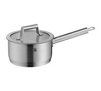 WMF Comfort Line Cazo de 16 cm con tapa, cacerola pequeña de 1,4 l, olla de inducción, acero inoxidable mate Cromargan, escala, apilable, sin recubrimiento