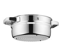 WMF Amortiguador, Material: Acero Cromargan 18/10 Pulido - Inoxidable, lavavajillas, ácidos, Apto para Horno, Resistente al Calor hasta 250 °C, vaporera Ø 20 cm