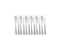 WMF Merit Cromargan Protect - Cubiertos para Postre, 12 Piezas, Color Plateado