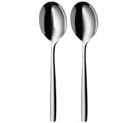WMF Cubertería pequeña para Ensalada de 25 cm, Tenedor de Ensalada y Cuchara para Servir, Acero Inoxidable Cromargan Pulido, Apto para lavavajillas