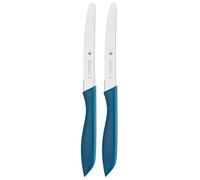 WMF - Cuchillo para Aperitivos y Embutidos, Color Azul, Acero Inoxidable, Azul, 31.5 x 9 x 2 cm